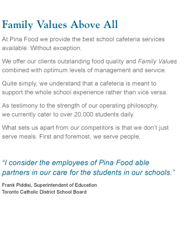 Family Values Above All